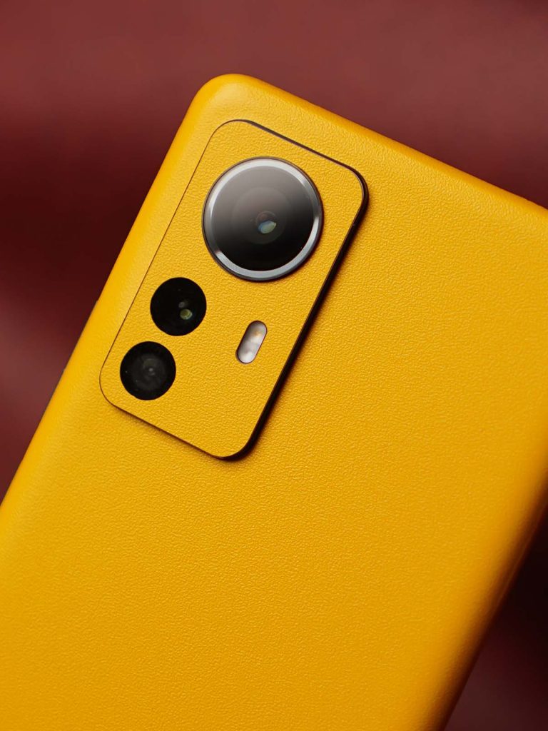 exacoat xiaomi 12 pro skins lemon yellow gallery 1