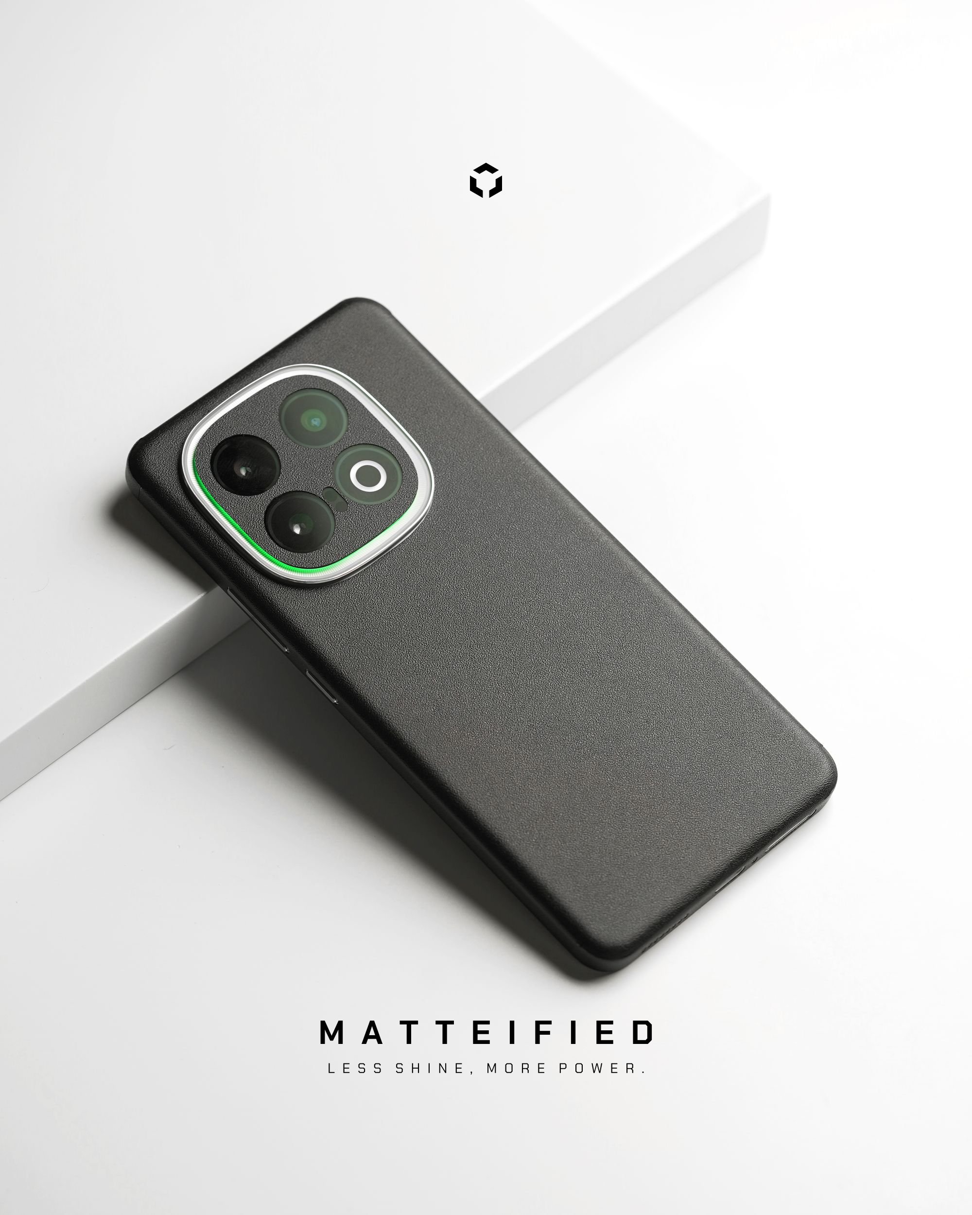 iQOO 13 with Matte Black Skin